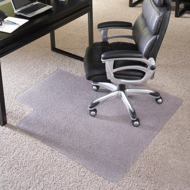 Jackson 36'' x 48'' Big & Tall 400 lb. Capacity Carpet Chair Mat with Lip