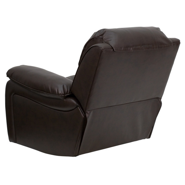 Kyle Brown LeatherSoft Rocker Recliner