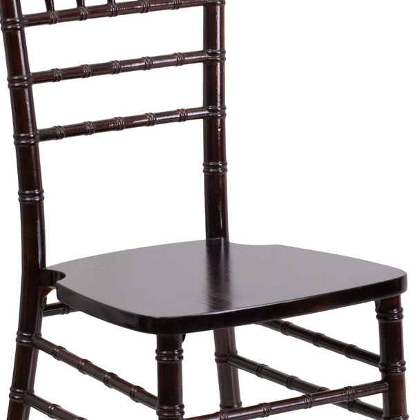 HERCULES Series Walnut Wood Chiavari Chair