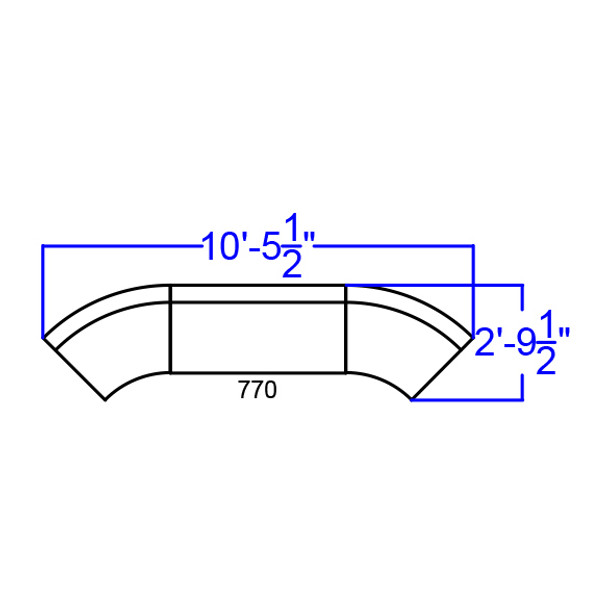 HERCULES Alon Series Black LeatherSoft Reception Configuration, 3 Pieces