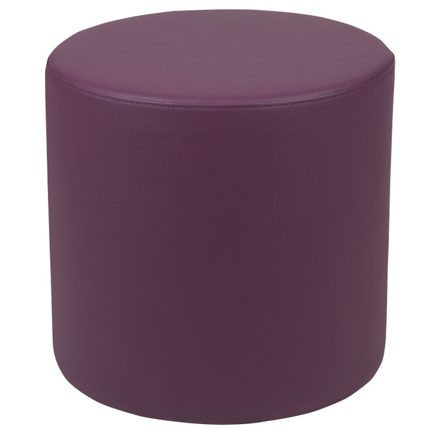 Nicholas Soft Seating Flexible Circle for Classrooms and Common Spaces - 18" Seat Height (Purple)