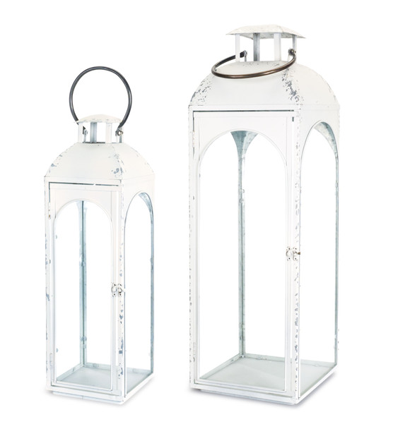 Lantern (Set of 2) 23.5"H, 30.75"H Metal - 74343