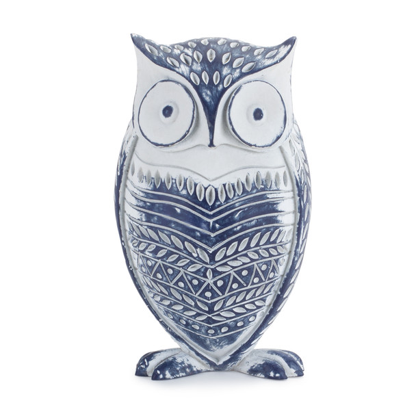 Owl (Set of 2) 7"H Resin - 84339