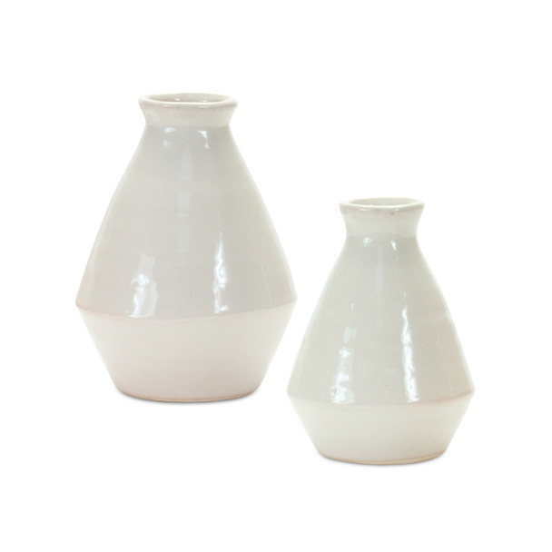 Vase (Set of 2) 7"H Terra Cotta - 85258