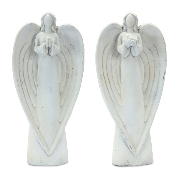 Angel (Set of 2) 22"H Resin - 85475