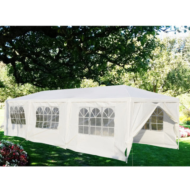 30 x 10 ft Outdoor Party Canopy Tent with 8 Walls