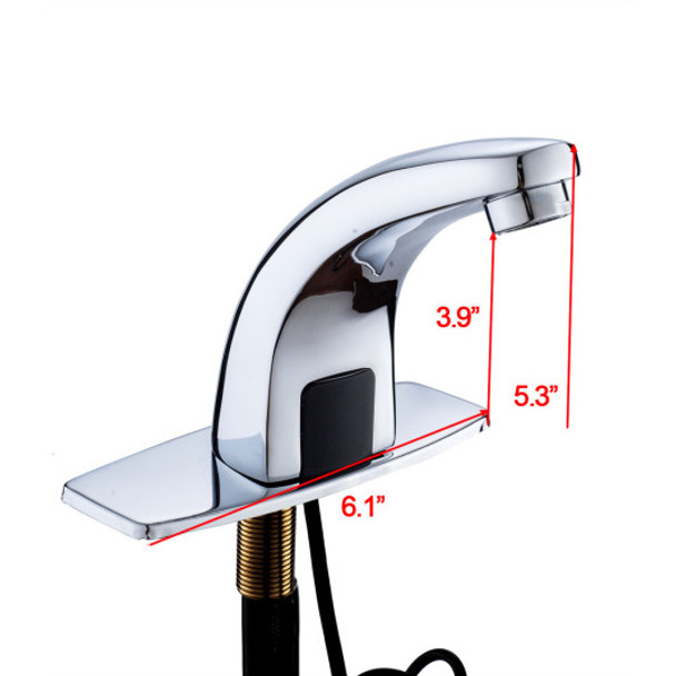 Electronic Faucet Automatic Sensor Touchless Automatic Basin Full Copper Tap