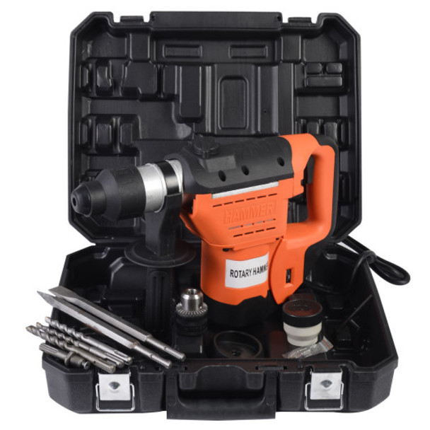 1-1/2" SDS Electric Rotary Hammer Drill Kit