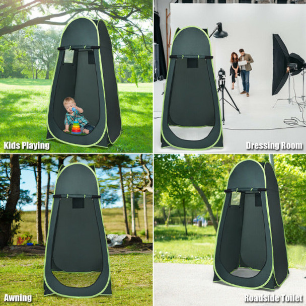 Pop Up Camping Shower Toilet Changing Room Tent