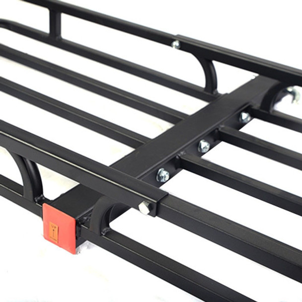 500 LBS Steel Cargo Carrier Luggage Basket 2" Receiver Hitch Hauler