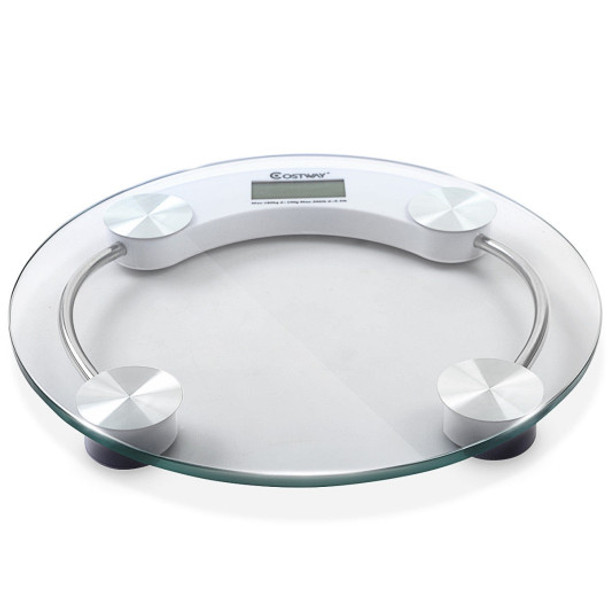 396 lb Personal Bathroom Round Digital Weight Scale