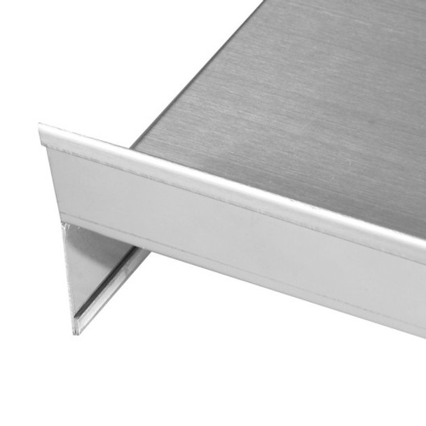 24" x 30" Stainless Steel Food Prep Table with Backsplash