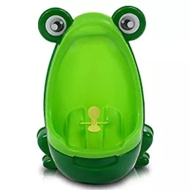 Cute Frog Potty Training Urinal For Boys Kids With Funny Aiming Target 2 color-Green