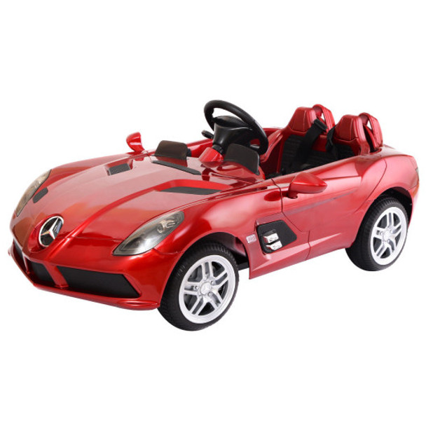 Mercedes Benz Z199 12V Electric Kids Ride On Car Licensed MP3 RC Remote Control-Red
