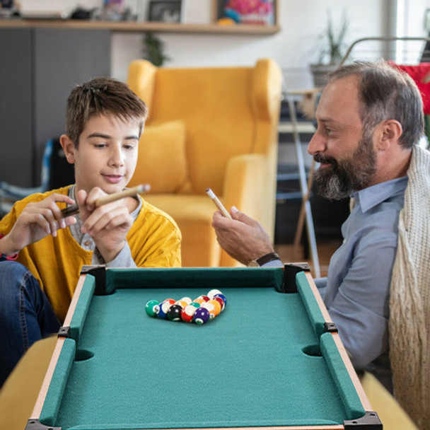 36" Indoor Mini Table Top Pool Table