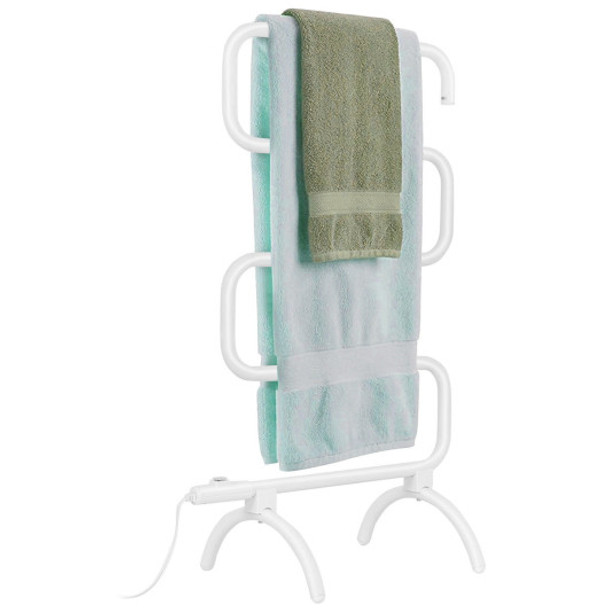 100W Electric Towel Warmer Drying Rack