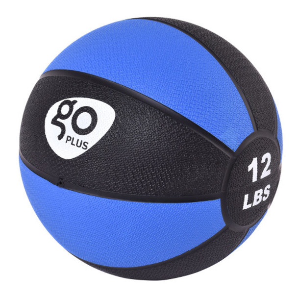 Fitness Weighted Medicine Ball 4/6/8/10/12 lbs-12 lbs