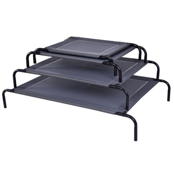 4 Sizes Large Dog Cat Bed Elevated Pet Cot-S