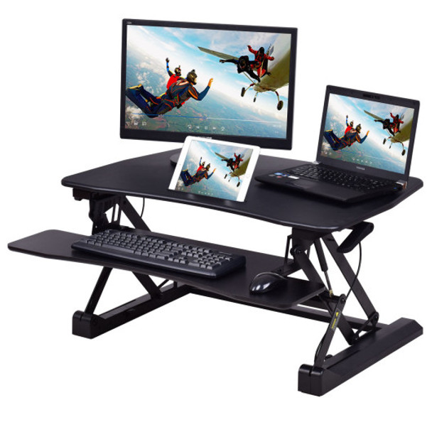 Height Adjustable Ergonomic Computer Standing Desk