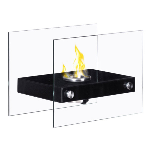 Portable Ventless Firepit Bio Ethanol Tabletop Fireplace