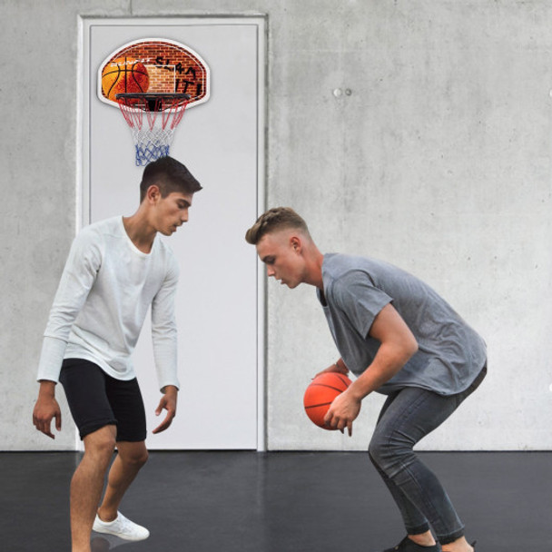 Wall Mounted Fan Backboard with Basketball Hoop and Rim