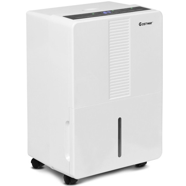 Portable 30 Pint Humidity Control up to 1500 Sq. Ft. Dehumidifier