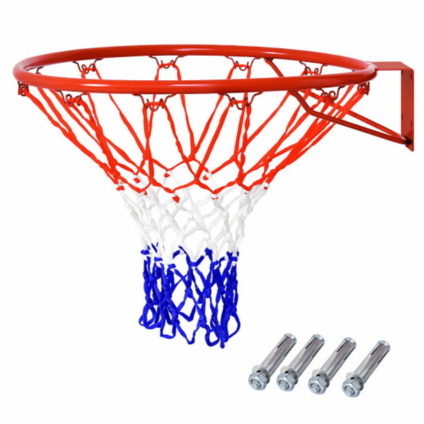 Wall Door Mounted Basketball Rim and Net