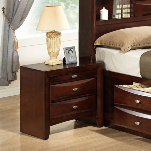 Sorrel Modern Storage Bedroom End Beside Drawers Nightstand