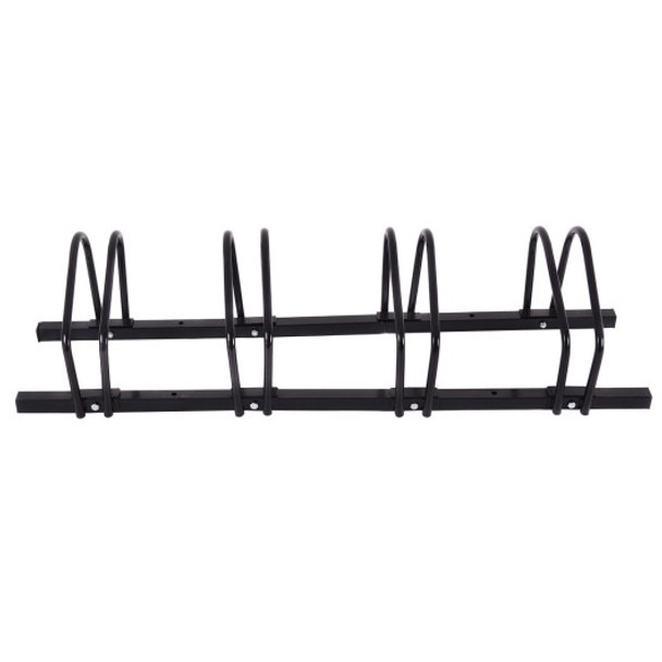 4 Bike Parking Garage Rack Storage Stand-Black