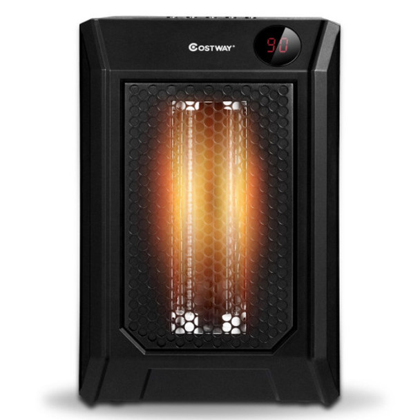 1500 W Remote Control Portable Electric Digital Quartz Space Heater