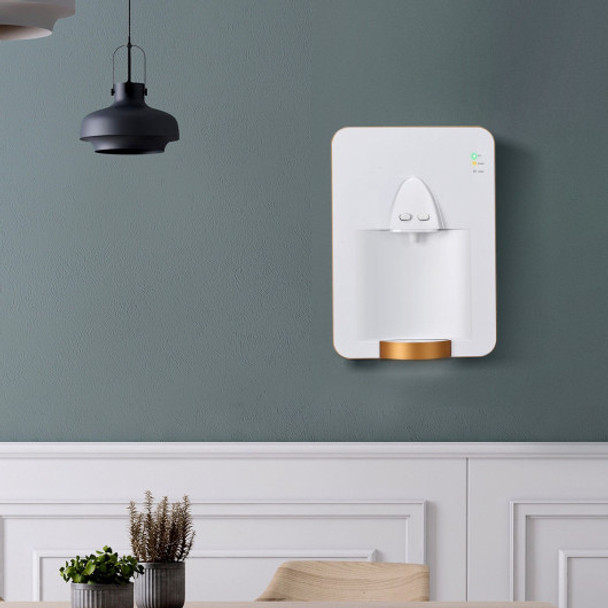 Wall-mounted Electric Tank Water Dispenser with Removable Drip Tray