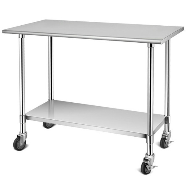 Stainless Steel Commercial Kitchen Prep & Work Table