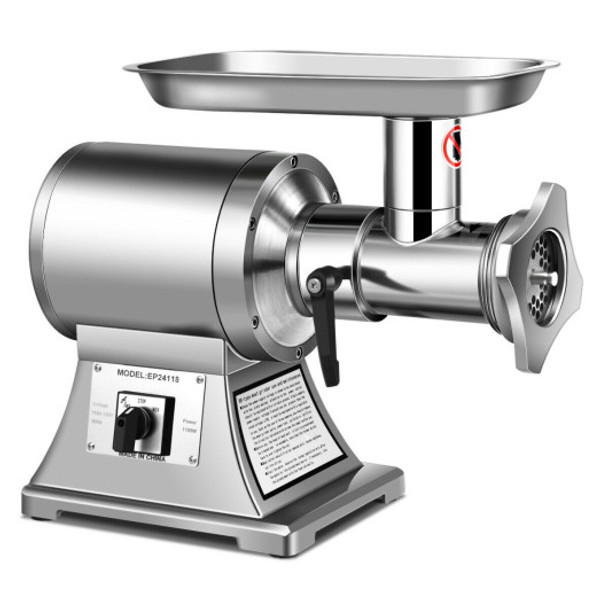 Commercial Grade Stainless Steel Heavy Duty Meat Grinder