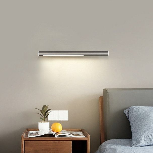 40 LED Closet Portable USB Rechargeable Wardrobe Lamp-Gray