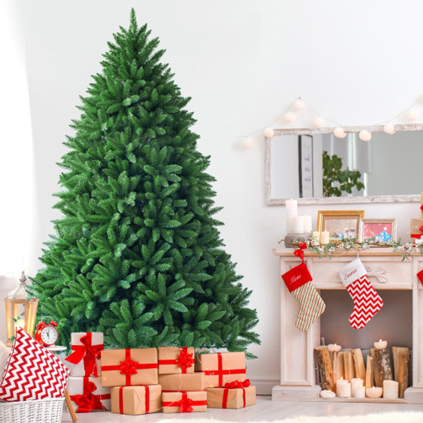 7.5 Feet Artificial Christmas Fir Tree with 1968 Branch Tips