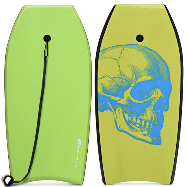 Super Surfing  Lightweight Bodyboard with Leash-M