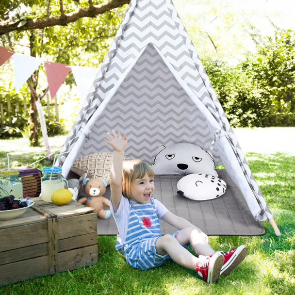 5.2 Feet Portable Kids Indian Play Tent