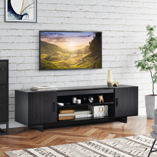 TV Stand Media Entertainment Center for with Storage Cabinet