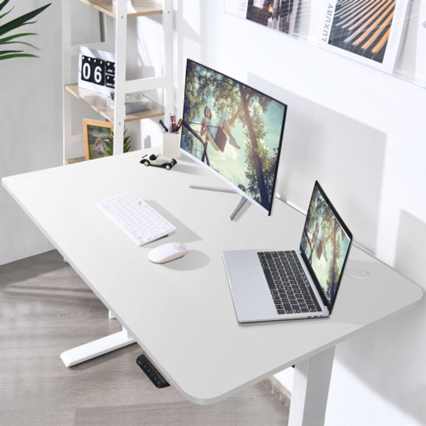 47 Inch Universal 1 Piece Office Tabletop for Standard and Sit to Stand Desk Frame-30 inch