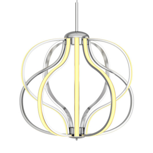 Dimmable Modern LED Chandelier with Warm White LED