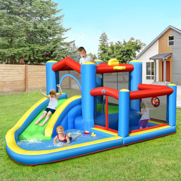 Inflatable Kids Water Slide Outdoor Indoor Slide Bounce Castle without Blower