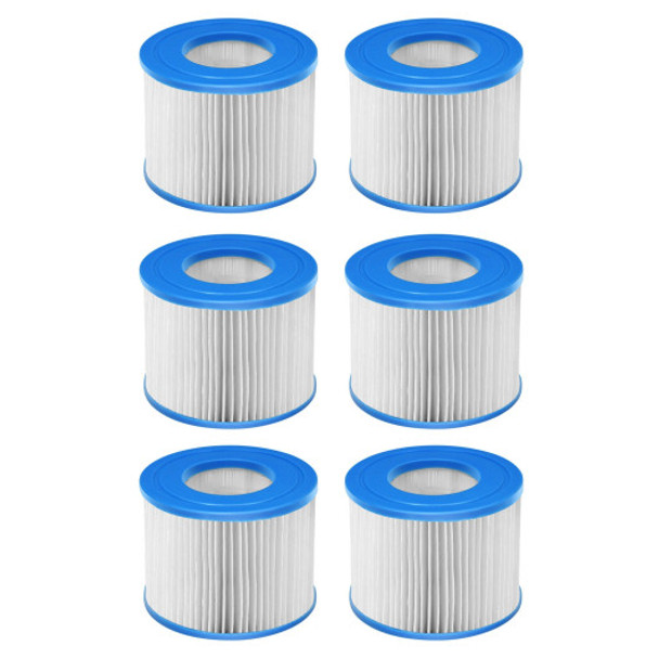 6 Pieces Type VI Multipurpose Hot Tub Filter Cartridge