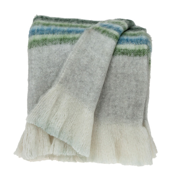 Parkland Collection Raquel Transitional Multi 52" x 67" WOVEN HANDLOOM Throw