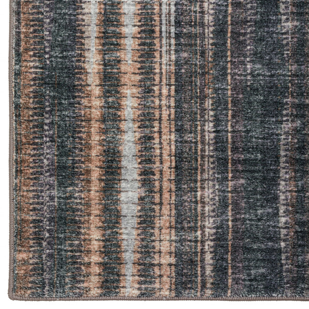 5' X 8' Brown Ombre Tufted Handmade Area Rug