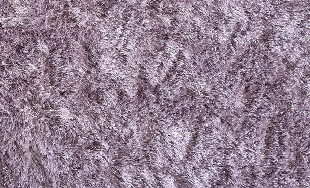 10' Purple Round Shag Tufted Handmade Area Rug