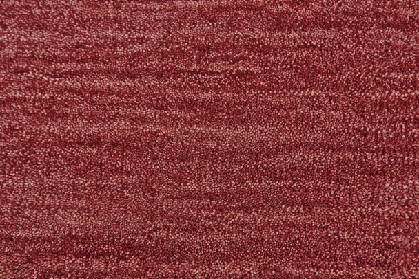 10' X 13' Red Wool Hand Woven Stain Resistant Area Rug