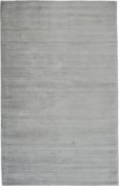 8' X 11' Gray Hand Woven Area Rug