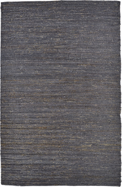 10' X 13' Brown Blue And Taupe Hand Woven Area Rug