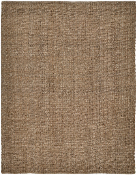 12' X 15' Brown Hand Woven Area Rug