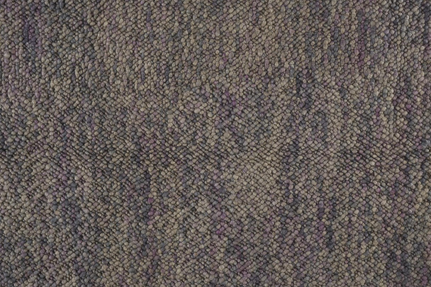 4' X 6' Purple Taupe And Gray Wool Hand Woven Distressed Stain Resistant Area Rug